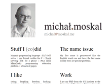 Tablet Screenshot of moskal.me
